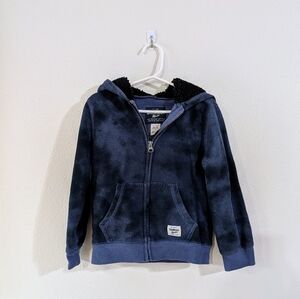 Jacket with Sherpa Hood